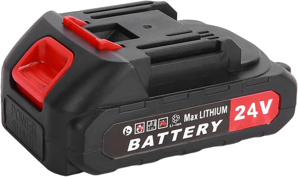 24V 2000mAh Rechargeable Replacement Battery Compatible With Cordless Strimmer