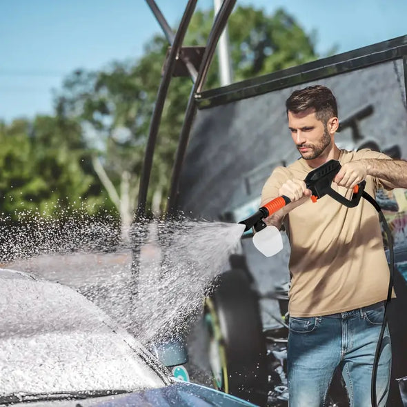 1500W Cordless High Pressure Washer with 2 Batteries and Charger